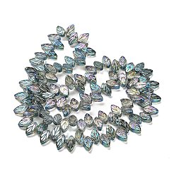 Electroplate Glass Beads Strands&nbsp;EGLA-B004-02A-FR03