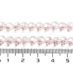 Electroplate Transparent Glass Beads Strands&nbsp;LS-EGLA-A035-T6mm-A20