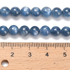 Natural Kyanite Beads Strands&nbsp;G-C259-B01-6mm-02