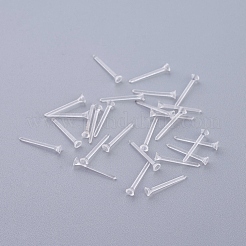 Plastic Stud Earring Findings&nbsp;KY-G006-02-2m