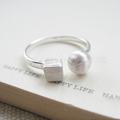 Brass Cuff Open Rings for Women&nbsp;WG0BCBF-01