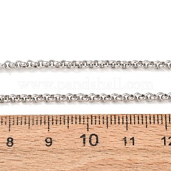 2.5MM 304 Stainless Steel Rolo Chain/Pea Chain Necklaces&nbsp;SA-CBA4160-23P