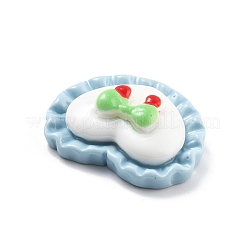 Opaque Resin Cabochon&nbsp;CRES-I039-01B