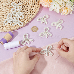 10Pcs Non-woven Fabrics Bowknot Clothes Accessories&nbsp;DIY-HY0002-20