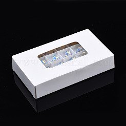 Pointed Back Glass Rhinestone Pendants&nbsp;EGLA-N006-035