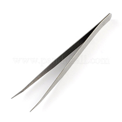 鉄ピンセット  プラチナ  133x9mm&nbsp;TOOL-R089-06