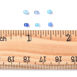 936Pcs 6 Style Glass Seed Round Beads&nbsp;SEED-FS0001-07