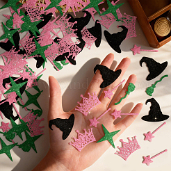 300Pcs 6 Styles Glitter Powder Paper Confetti&nbsp;DIY-WH20165-004