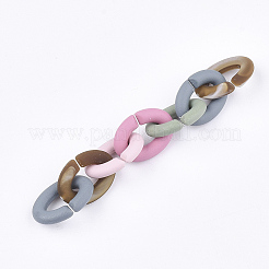 Rubberized Style Acrylic Linking Rings&nbsp;OACR-T011-130