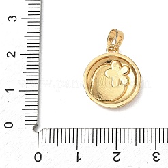 Brass Enamel Pendants&nbsp;KK-CBA5A06-01