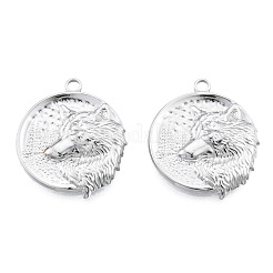 Non-Tarnish 201 Stainless Steel Pendants&nbsp;STAS-N098-267P