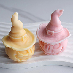 Pumpkin Head Hat Aromatherapy Candle Silicone Mold&nbsp;PW-WG18A49-01