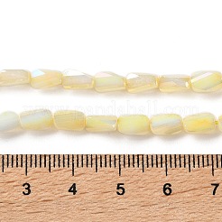 Ombre Effect Dyed Glass Beads Strands&nbsp;GLAA-I059-01D