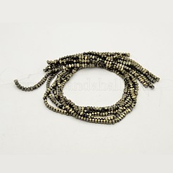 Rhombus Non-magnetic Synthetic Hematite Beads Strands&nbsp;G-D617-22