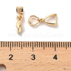 ベイルにスナップメッキ真鍮ラック  長持ちメッキ  鉛フリー＆カドミウムフリー  ライトゴールド  13.5mm  穴：4.5x3.5mm&nbsp;KK-R211-06G