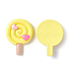 Opaque Resin Cabochons&nbsp;CRES-P023-03A