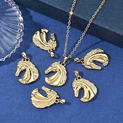 SHEGRACE Brass Micro Pave Black Cubic Zirconia Pendants&nbsp;XGRQ4S674-744G