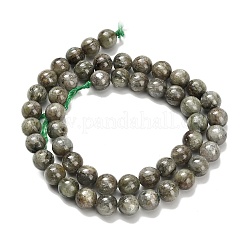 Natural Green Kyanite Beads Strands&nbsp;G-H335-B05-8mm