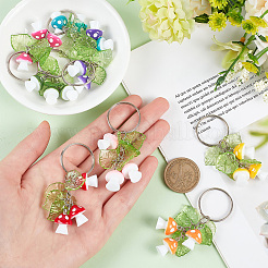 Resin Mushroom Keychain&nbsp;KEYC-PH01517