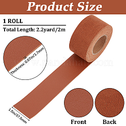2M PVC Imitation Leather Ribbons&nbsp;SRIB-WH0011-126C-04