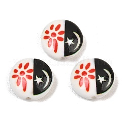 Printed Handmade Porcelain Beads&nbsp;PR-CBA938E-02