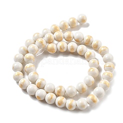 Natural Mashan Jade Beads Strands&nbsp;G-A255-A01-01I