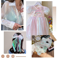 1Pc Polyester Laser Fabric&nbsp;AJEW-GF0014-48C