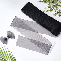Polyester Deco Mesh Ribbons&nbsp;OCOR-WH0064-76B
