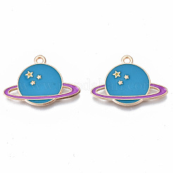 Alloy Enamel Pendants&nbsp;X-ENAM-S115-022