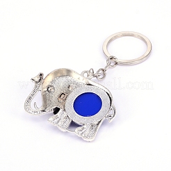 Evil Eye Key Chain&nbsp;KEYC-WH0017-03