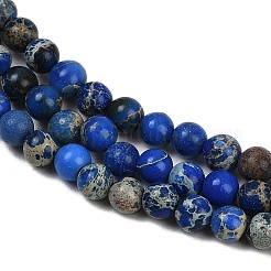 Natural Imperial Jasper Beads Strands&nbsp;X-G-I122-4mm-06