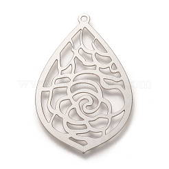 304 Stainless Steel Pendants&nbsp;STAS-I174-08P