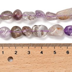Natural Rutilated Quartz Beads Strands&nbsp;G-P497-01E-08B