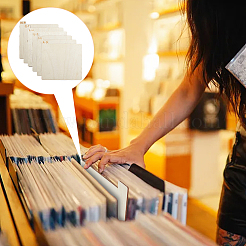 Wood Vinyl Record Divider&nbsp;WOOD-WH0030-67