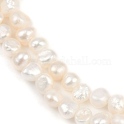 Natural Cultured Freshwater Pearl Beads Strands&nbsp;PEAR-P064-19B-04A