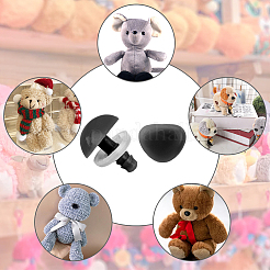 Plastic Doll Nose Sets&nbsp;DIY-WH0297-07D