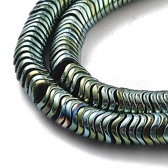 Electroplated Synthetic Non-magnetic Hematite Beads Strands&nbsp;G-B132-A01-01E