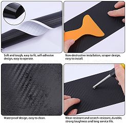 8 Sets 2 Style PVC Universal Car Door Edge Guard Door Sill Protector&nbsp;DIY-AR0004-42B