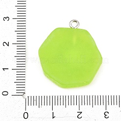 Opaque Resin Imitation Fruit Pendants&nbsp;RE-CBA3138-01D-P