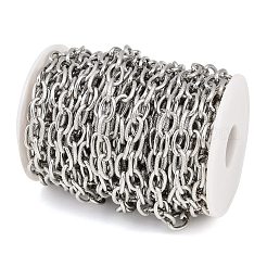 304 Stainless Steel Cable Chains&nbsp;SA-CBA6E2D-02P