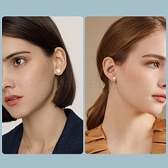 Brass Stud Earrings for Women&nbsp;EJEW-TA0001-67