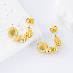 304 Stainless Steel C-Shaped Earrings for Women&nbsp;ZI4209