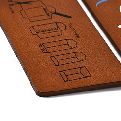 レトロなスタイルのDIY封筒テンプレート  木製封筒ステンシル  小型の長方形封筒作成用  ブラウン  15x15.5x0.3cm  内径：10x6.2のCM&nbsp;DIY-G039-03
