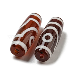 Tibetan Style dZi Beads Strands&nbsp;G-P526-A03