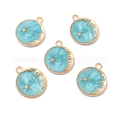 Alloy Enamel Pendants&nbsp;ENAM-N054-008F-G