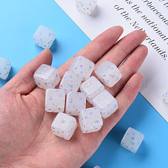 Printed Acrylic Beads&nbsp;MACR-S374-11C-05