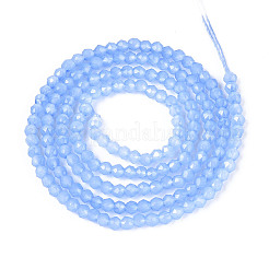 Imitation Jade Glass Beads Strands&nbsp;GLAA-T028-2mm-11L