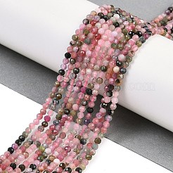 Natural Multicolor Tourmaline Beads Strands&nbsp;G-G183-A01-01