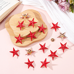 15Pcs Alloy Enamel Brooches&nbsp;JEWB-HY0001-55