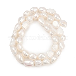 Natural Cultured Freshwater Pearl Beads Strands&nbsp;PEAR-P064-20N-01A